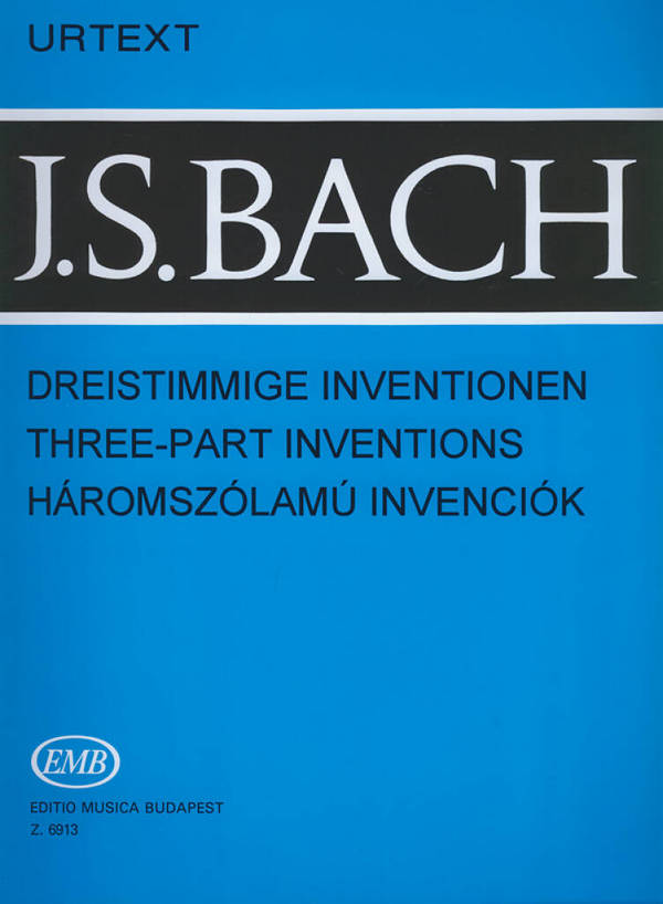 DREISTIMMIGE INVENTIONEN BWV787-801
