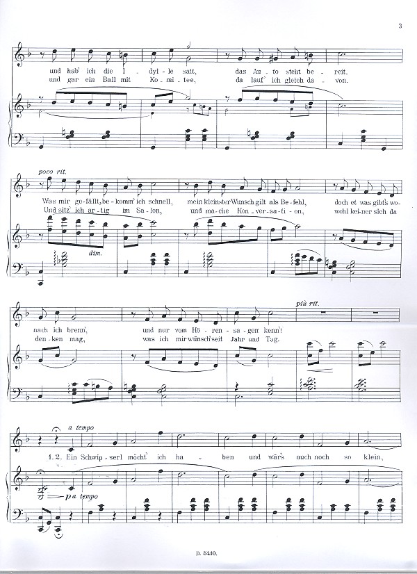 Ein Schwipserl Walzerlied aus