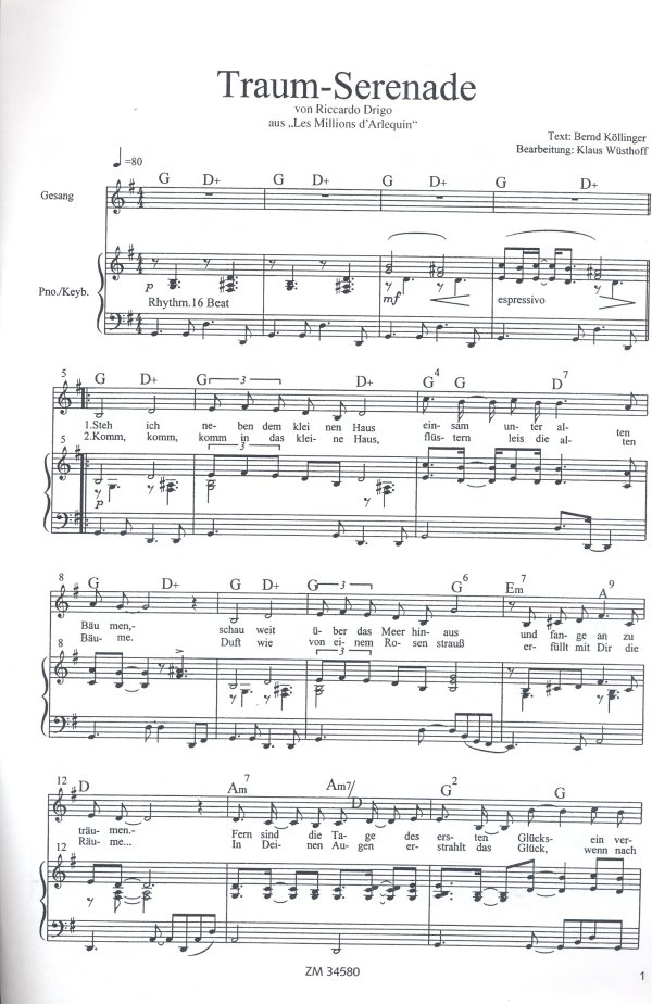 Traum-Serenade Variationen über