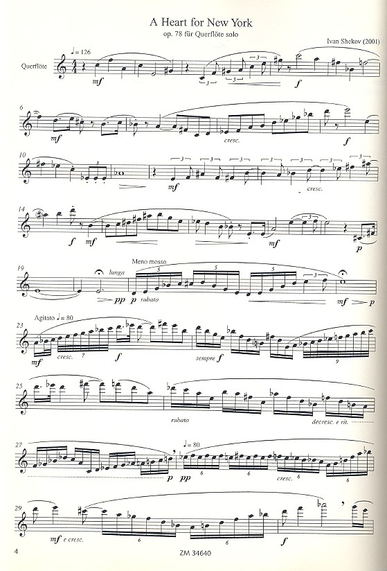 A Heart for New York op.78