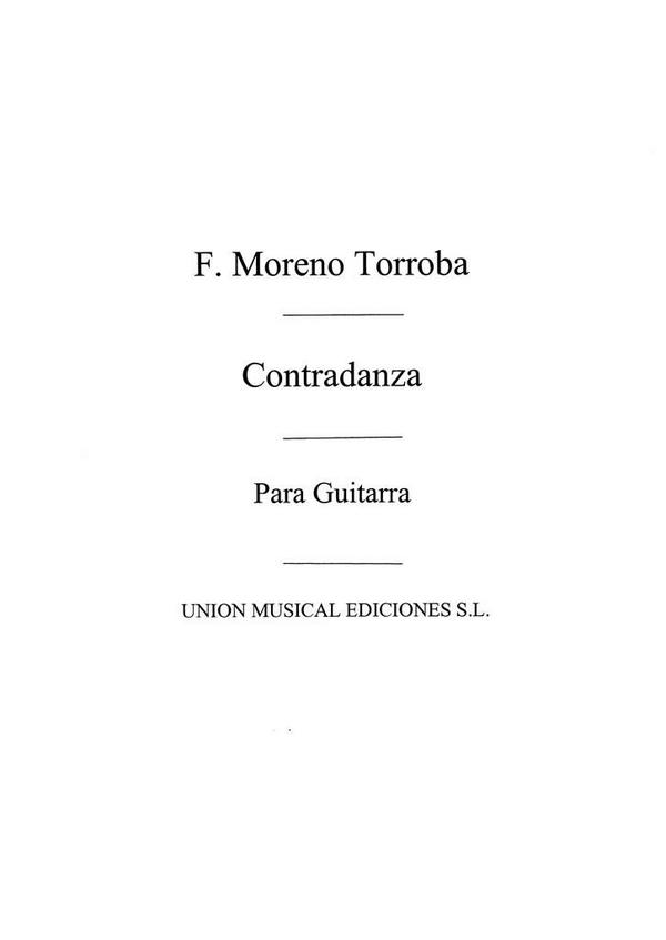 Contradanza para guitarra