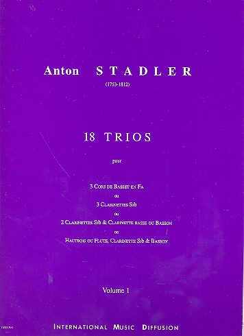 18 trios vol.1 (nos.1-5)
