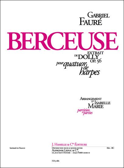 Berceuse op.56 pour quatuor de