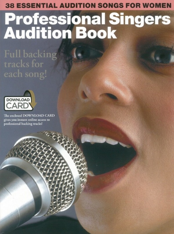 Professional Singers Audition Book (+Download Card):