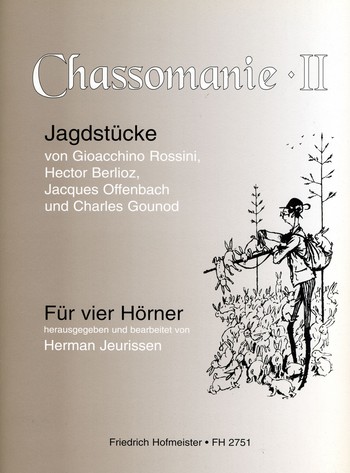 Chassomanie Band 2 für 4 Hörner in F