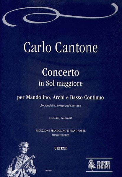 CONCERTO SOL MAGGIORE PER MANDOLINO