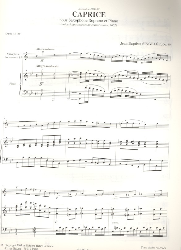 Caprice op.80, fantaisie op.89 et fantaisie op.102
