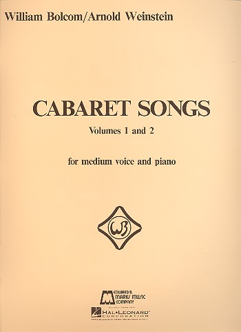 Cabaret Songs vols.1+2 for