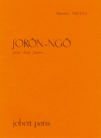 SORON-NGO POUR 2 PIANOS