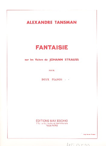 Fantaisie sur les valses de
