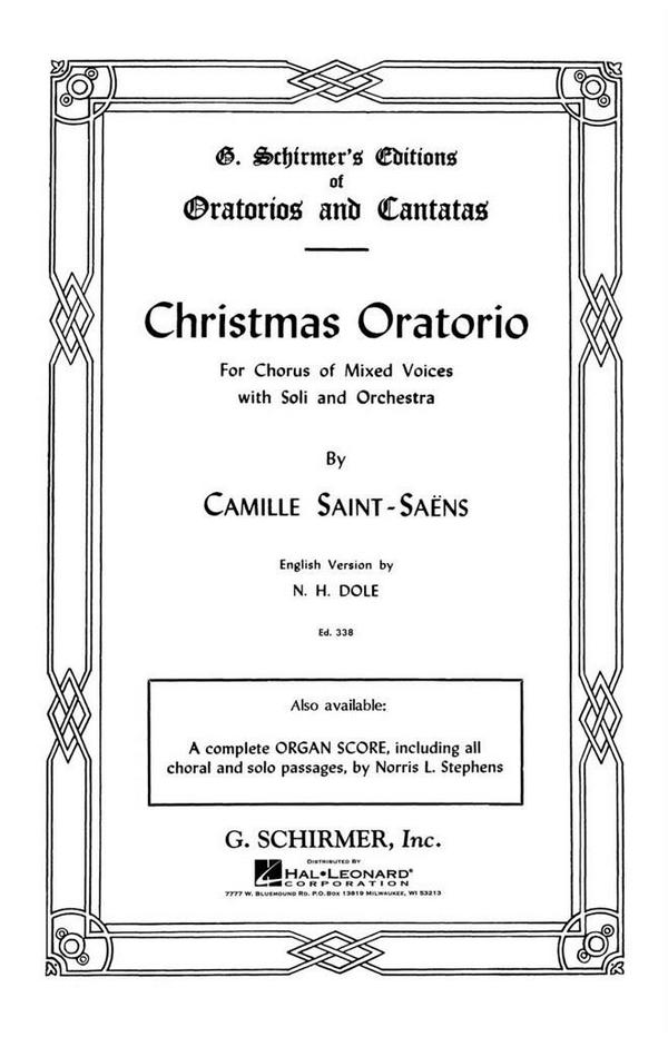 Christmas Oratorio for chorus of