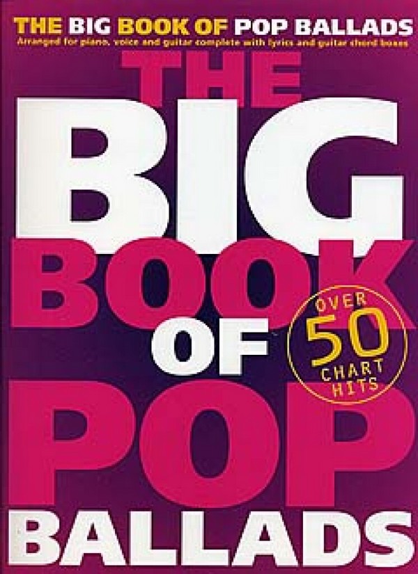 The big Book of Pop Ballads: