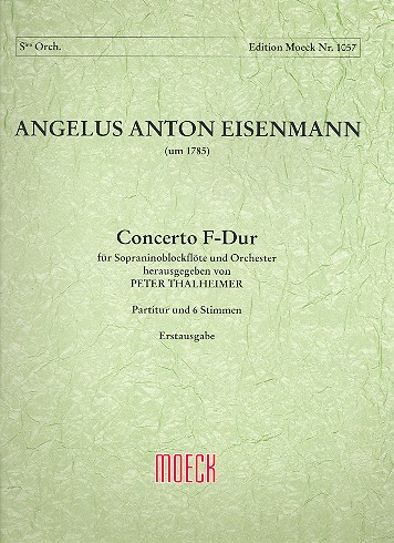 Concerto F-Dur für Sopraninoblockflöte