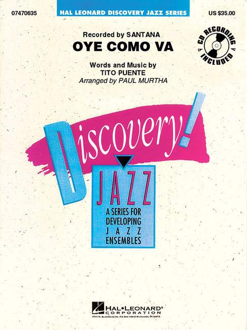 Oye como va: for jazz ensemble