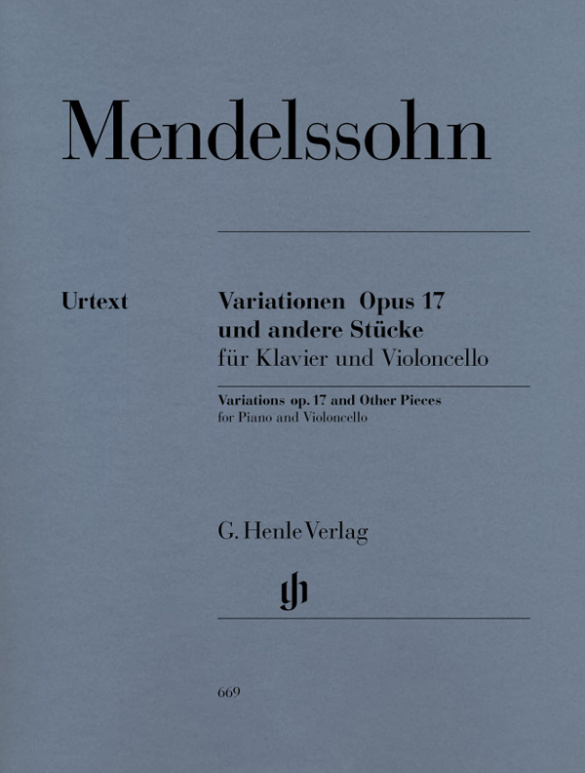 Variationen op.17 und andere Stücke