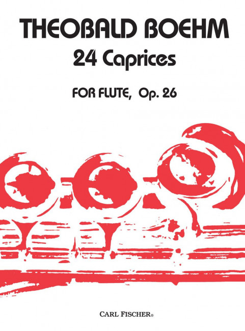24 caprices op.26 for flute in