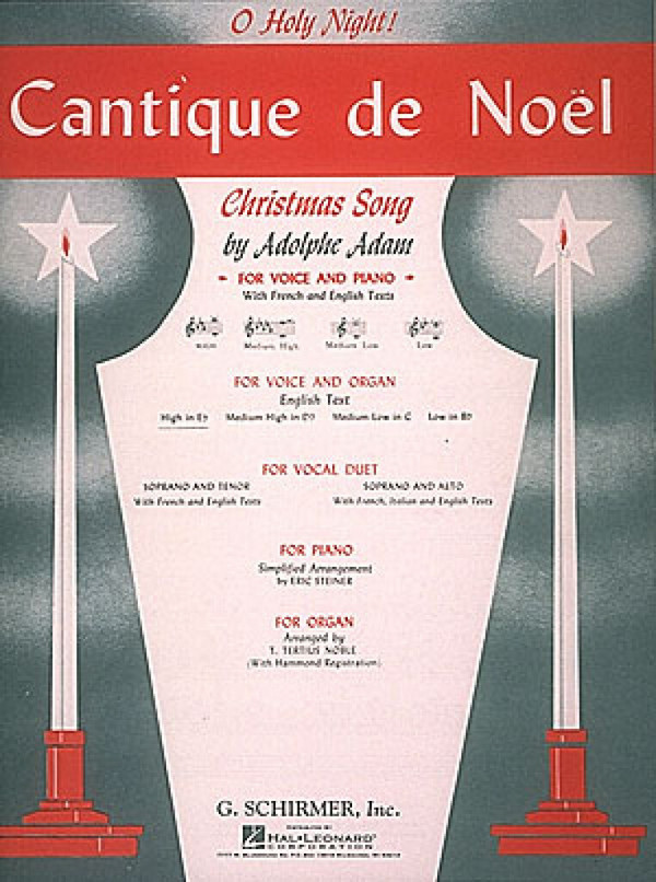 Cantique de Noel e flat major