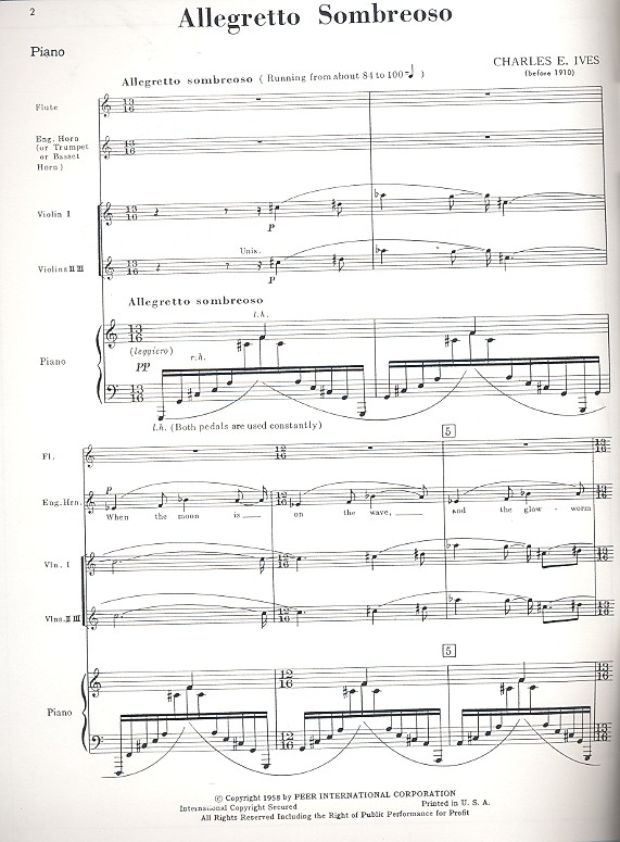 Allegretto sombreoso