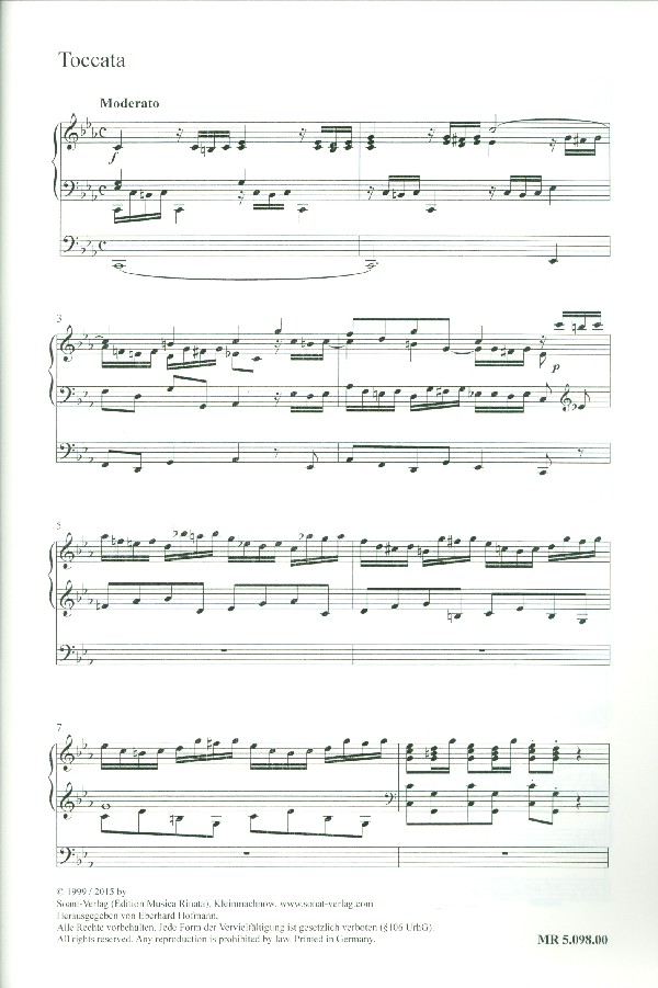 Ausgewählte Orgelwerke