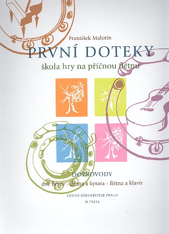 Flötenschule (tschech)  Klavierbegleitung