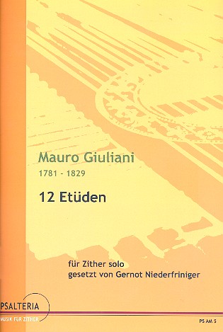 12 Etüden für Zither