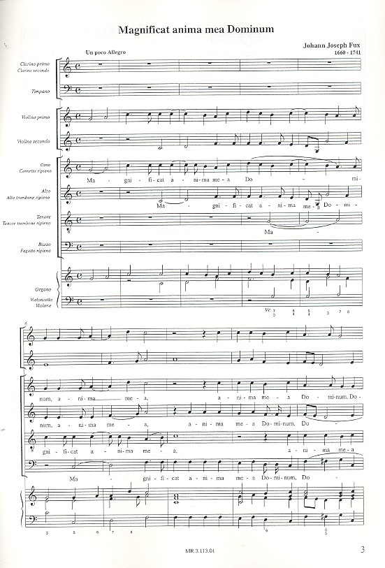 Magnificat für Soli, gem Chor,