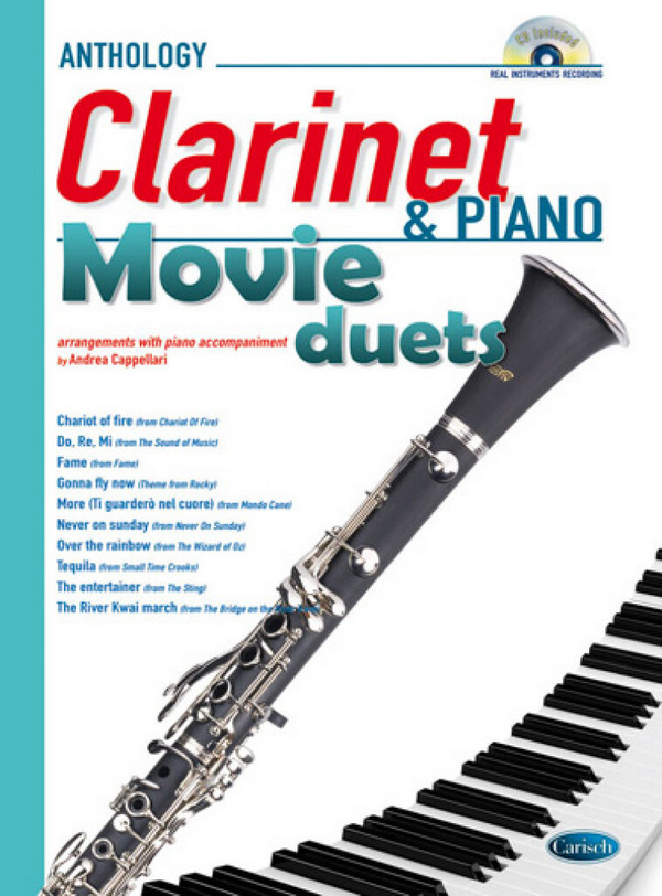 Movie Duets (+CD) for clarinet and piano