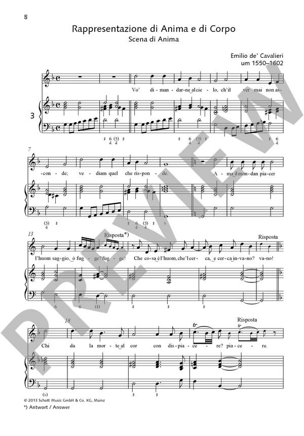 Die Arie im Unterricht