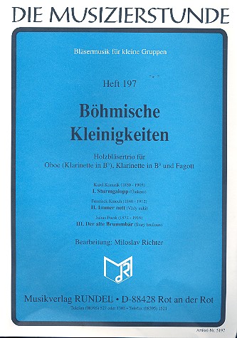 Böhmische Kleinigkeiten für Oboe (Klarinette),