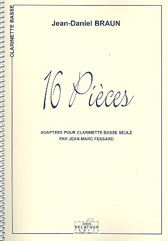 16 pièces pour clarinette basse seule