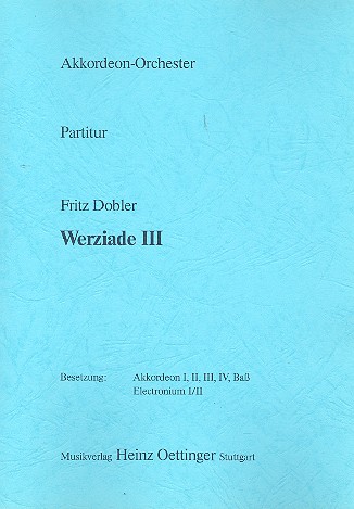 Werziade Nr.3 für Akkordeonorchester