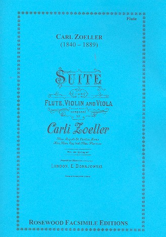 Suite for flute, violin and viola