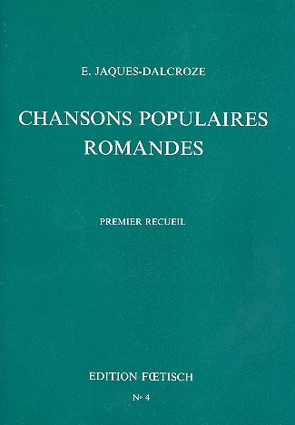 Chanson populaires romandes vol.1