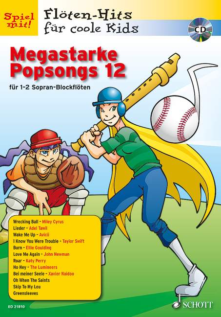 Megastarke Popsongs Band 12 (+CD)