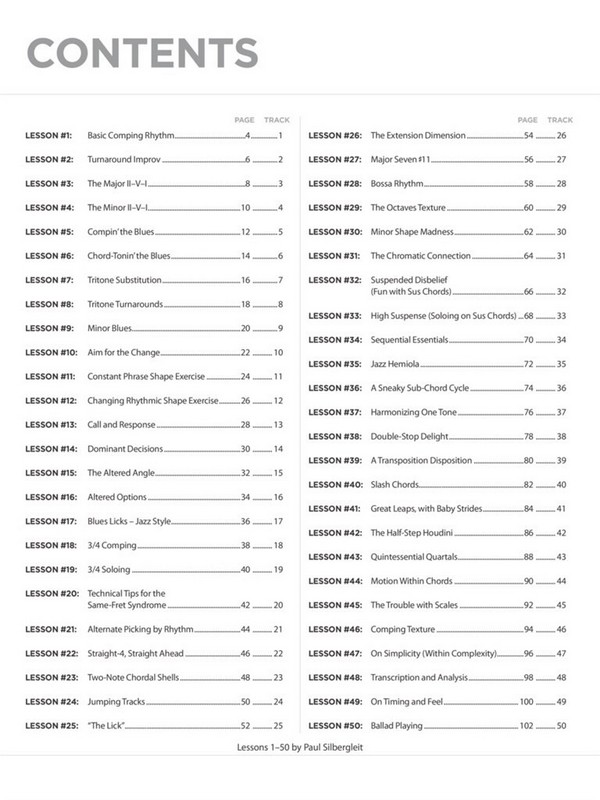 100 Jazz Lessons (+2 CD's)