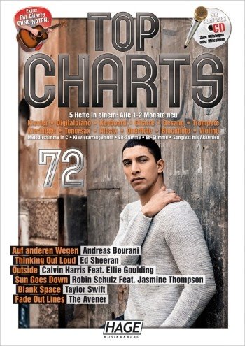 Top Charts Band 72 (+CD):