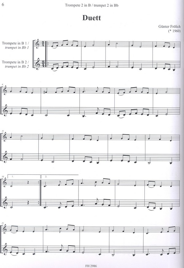 Trompetenspaß