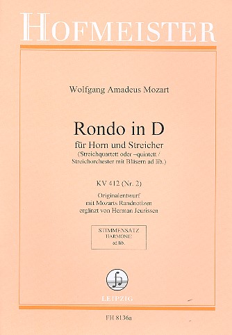 Rondo D-Dur KV412 Nr.2