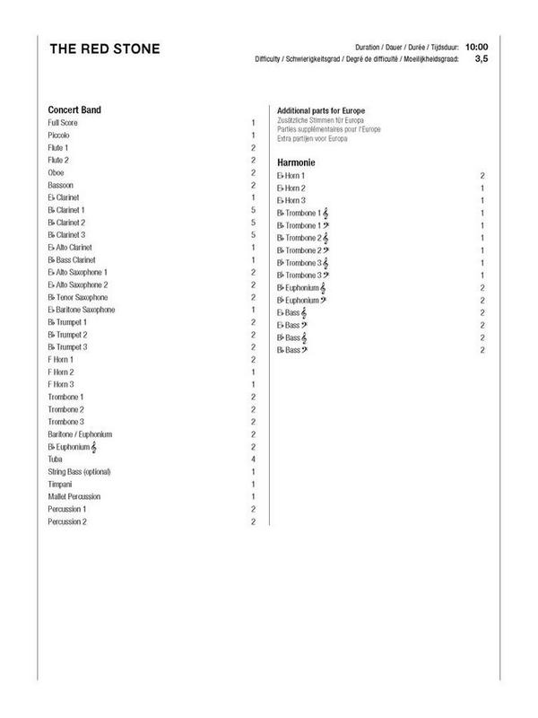 Bert Appermont, The Red Stone