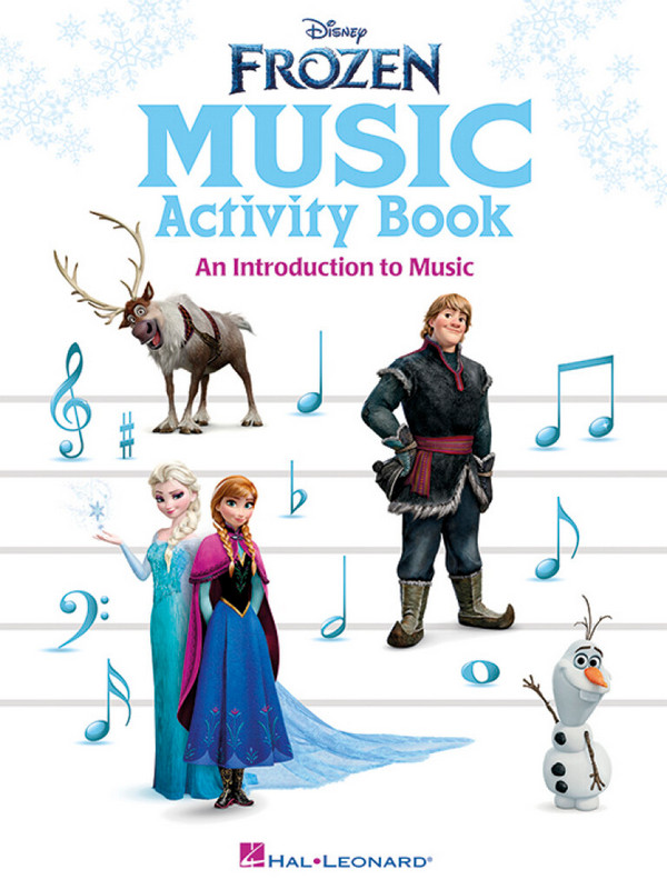 Book, Disney Frozen Music Activity Book
