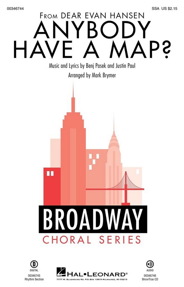 Benj Pasek, Anybody Have A Map?