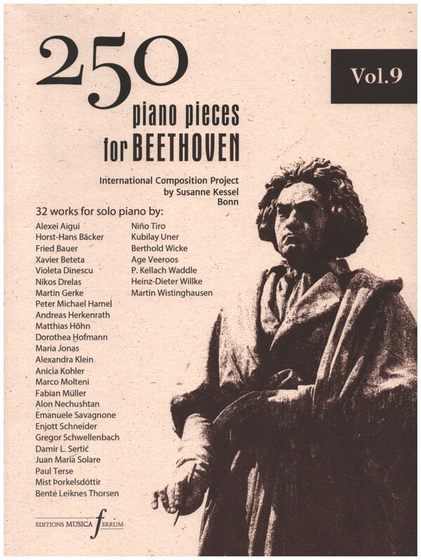 250 Piano Pieces for Beethoven vol.9