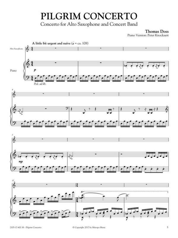 Thomas Doss, Pilgrim Concerto