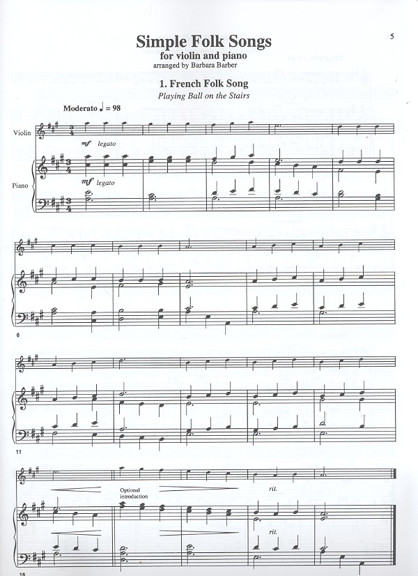 Solos for young Violinists vol.1