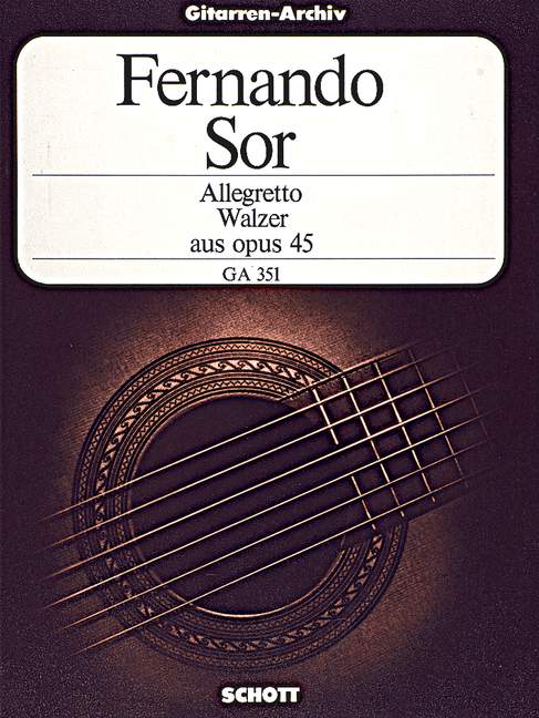 Allegretto und Walzer op.45