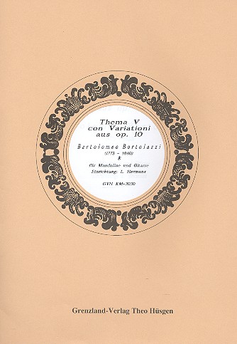 Thema con variationi op.10,5