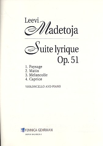Lyric Suite op.51