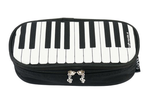 Stiftetui Tastatur schwarz LUX 21 x 11 x 6 cm