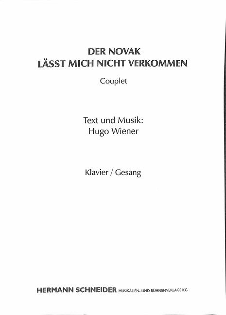Der Novak lässt mich nicht verkommen