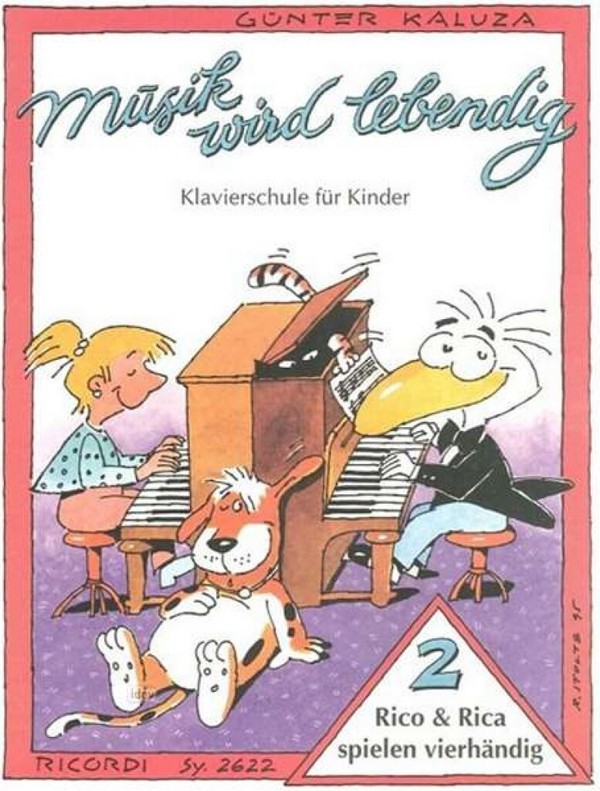 Rico und Rica spielen vierhändig